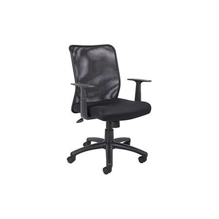 Global Industrial Mesh Task Chair With Arms B251199
